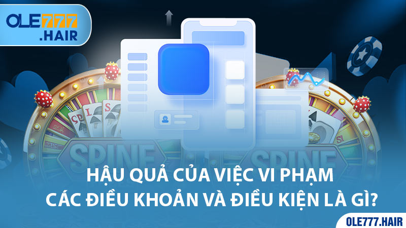 Hậu quả của việc vi phạm các điều khoản và điều kiện là gì?